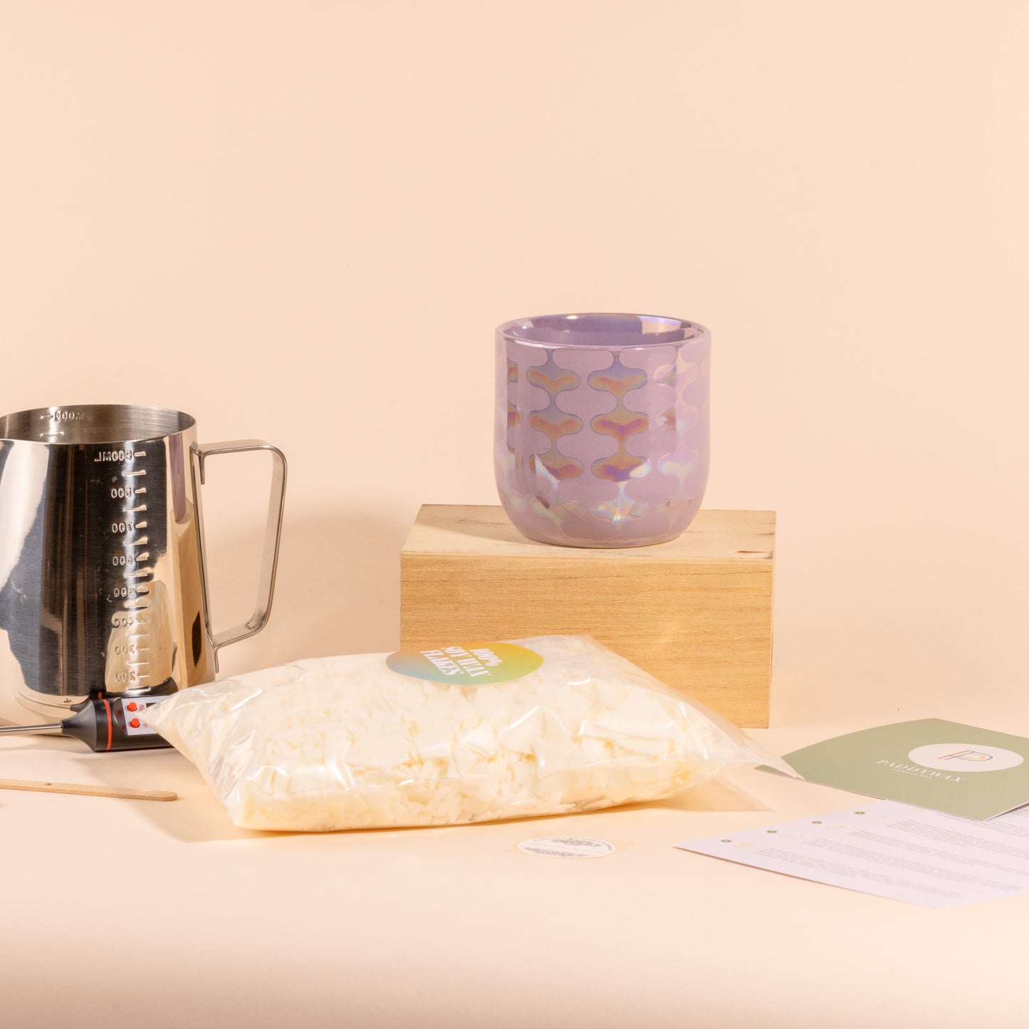 Lilac Lustre At-Home Candle Making Kit