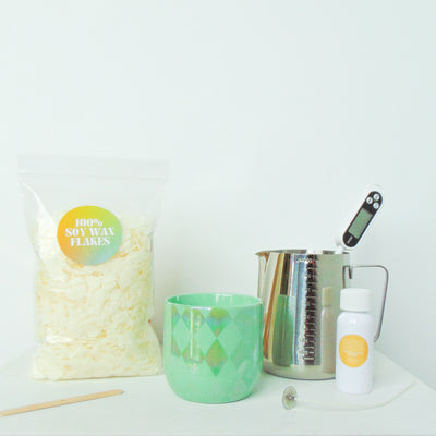 Green Lustre At-Home Candle Making Kit