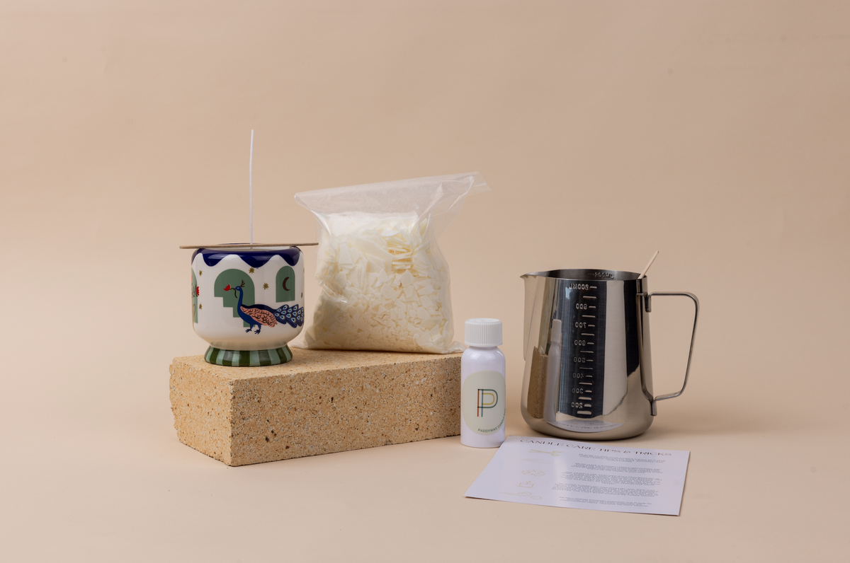 Peacock A Dopo At-Home Candle Making Kit