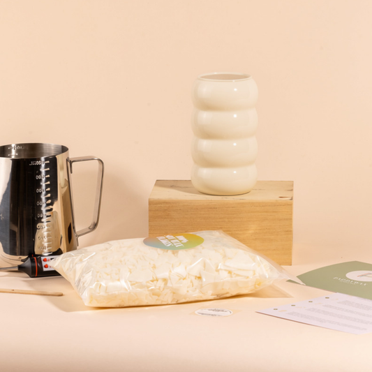 Ivory Milky Realm At-Home Candle Making Kit