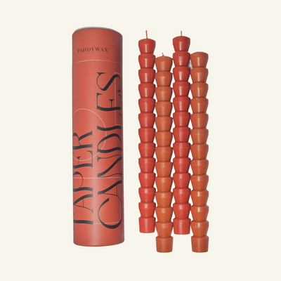 Taper Set - Red + Terracotta