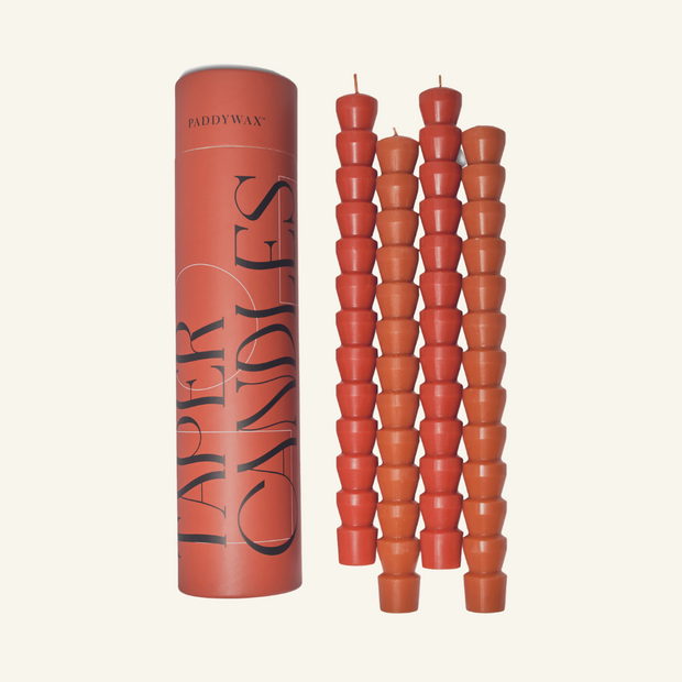 Taper Set - Red + Terracotta