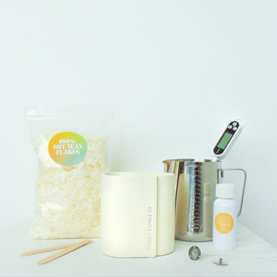 White Cirque At-Home Candle Making Kit